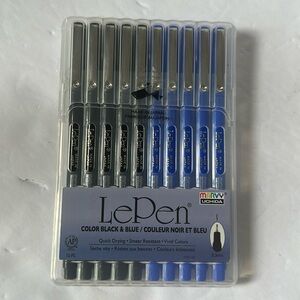 LePen set of 10 pens